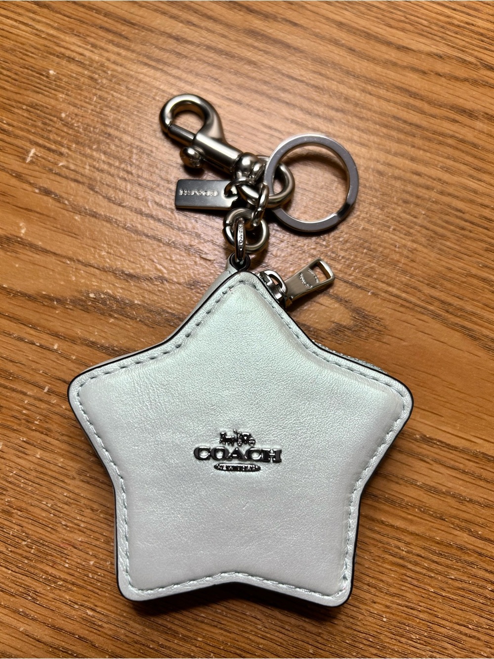 Coach Star Leather Coin Purse Charm